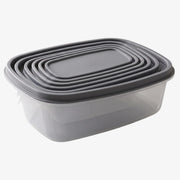Continental Rectangular Container Set — 6 Piece