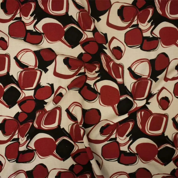 Printed Armani Linen — Design 2 — 150cm Wide