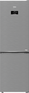 Beko - 316L Fridge/Freezer (Bottom Freezer) - Brushed Silver - B3RCNE364HXB
