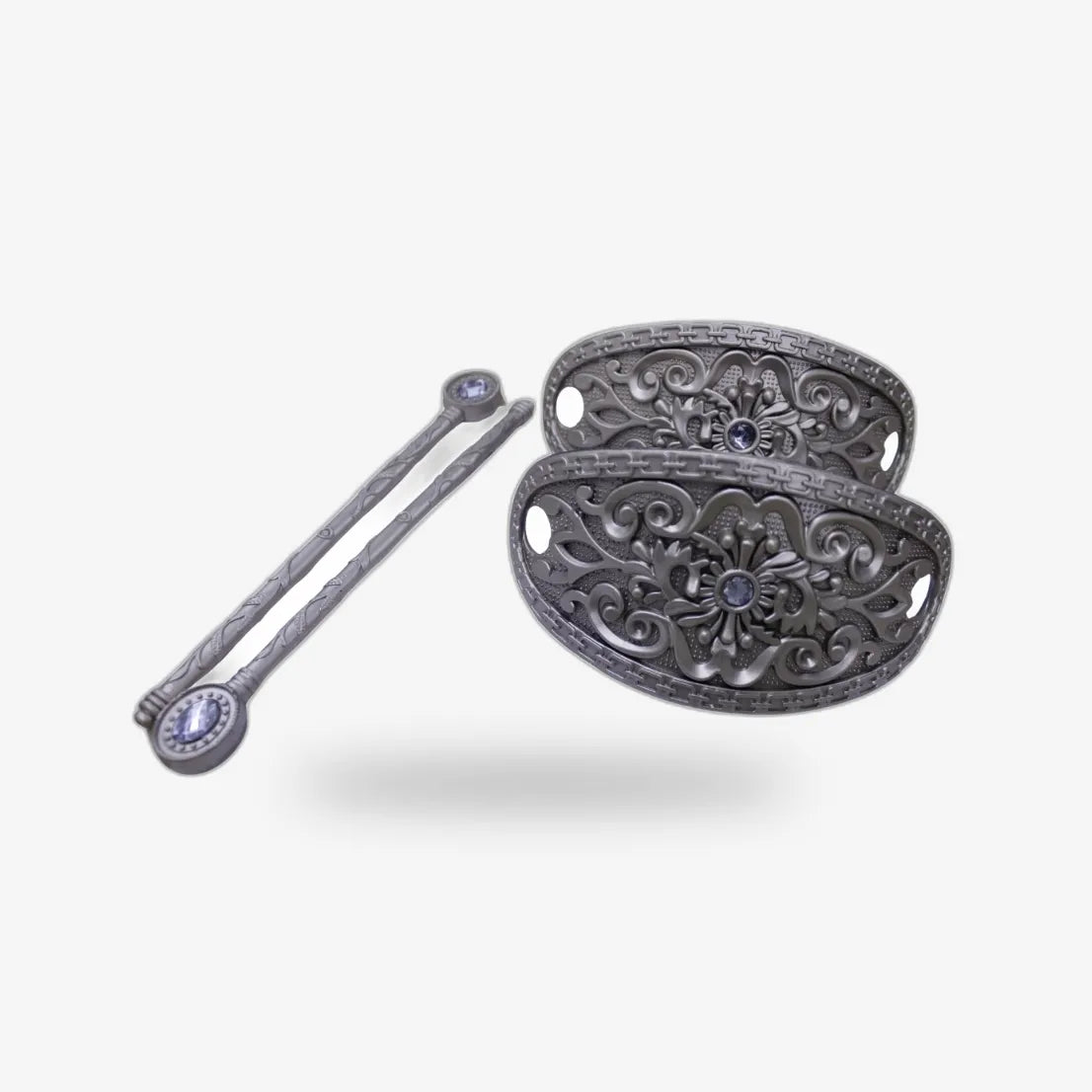 PVC Diamante Tiebacks