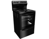 DEFY - Thermofan+ Kitchenaire 600 Electric Stove Black - DSS697