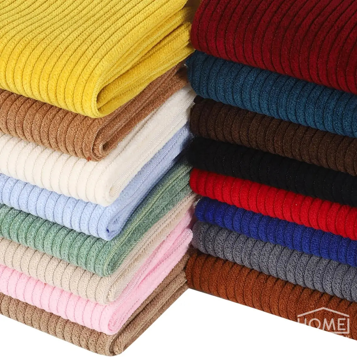 Berlin Wide Wale Upholstery Corduroy Fabric — 140cm Wide