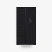 Hisense 541L Side-by-Side Fridge — Black Glass — H680SMIB-WA