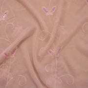 Butterfly Embroidered Voile — 280cm Wide