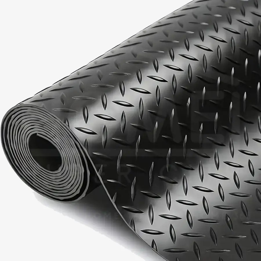 Rubber Matting — Coin, Check & Cat Walk Designs — 150cm Wide
