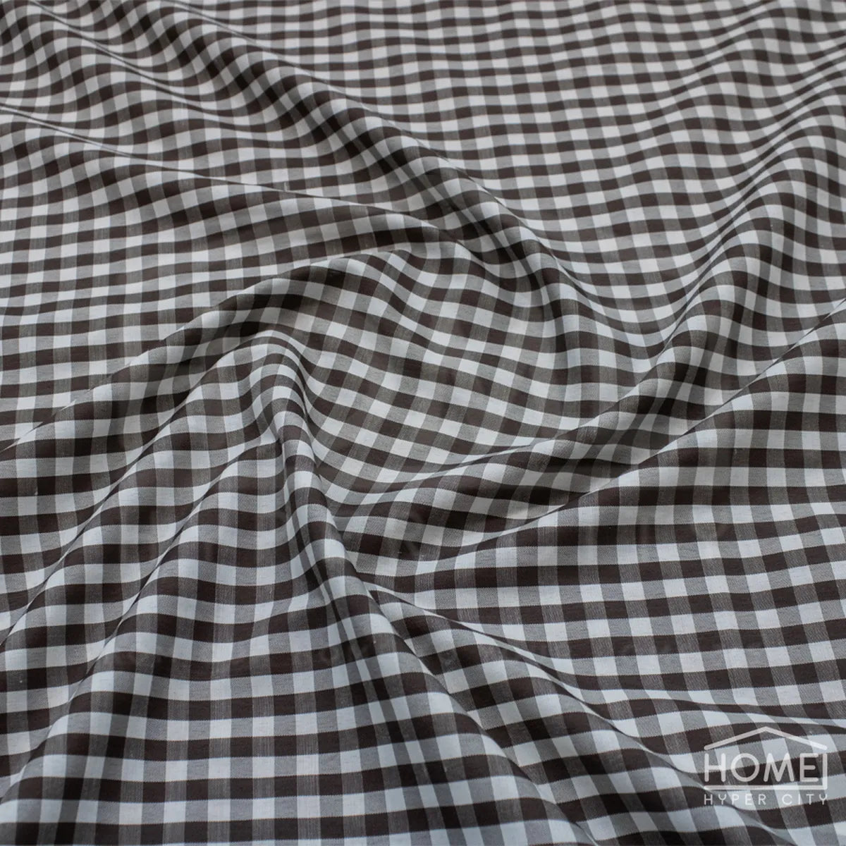 Gingham Check Apparel & Decor Fabric — 150cm Wide