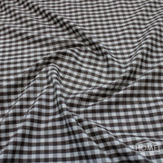 Gingham Check Apparel & Decor Fabric — 150cm Wide
