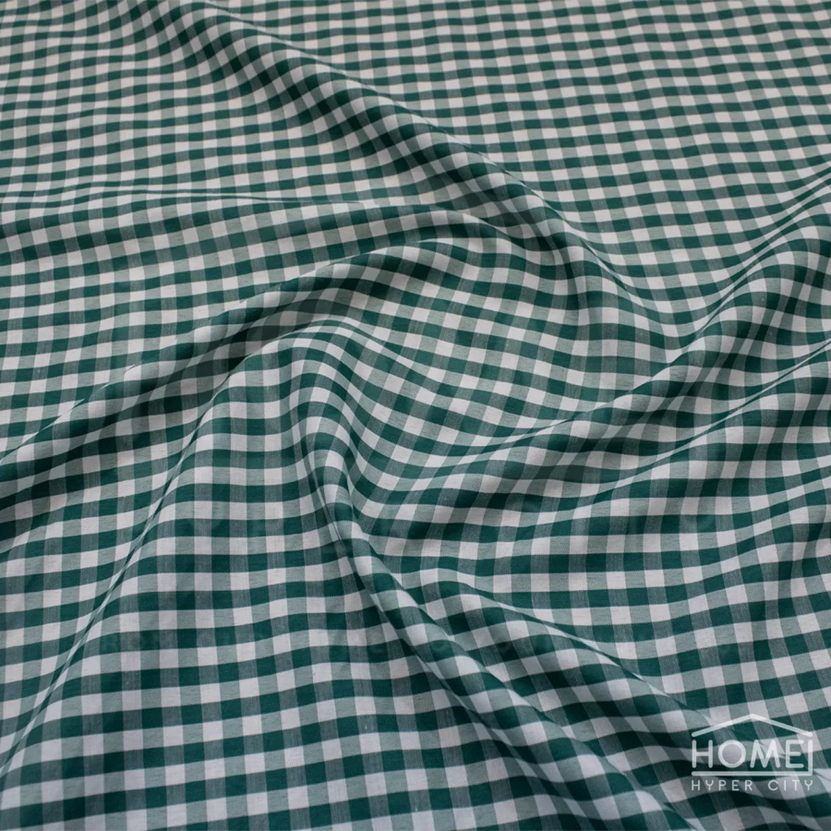 Gingham Check Apparel & Decor Fabric — 150cm Wide