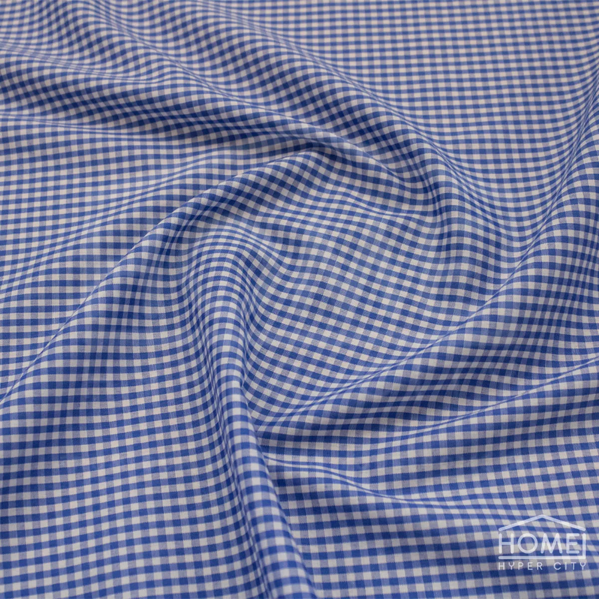 Gingham Check Apparel & Decor Fabric — 150cm Wide