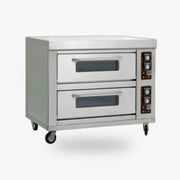 Commercial Double Deck 4-Tray Bakery Oven — CSE24