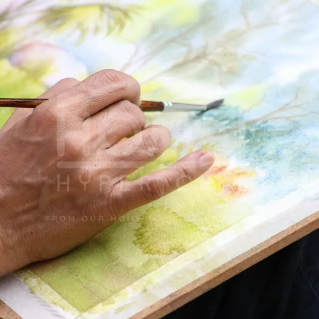 Cotton Painters Canvas — Natural — 345gsm — 160cm Wide
