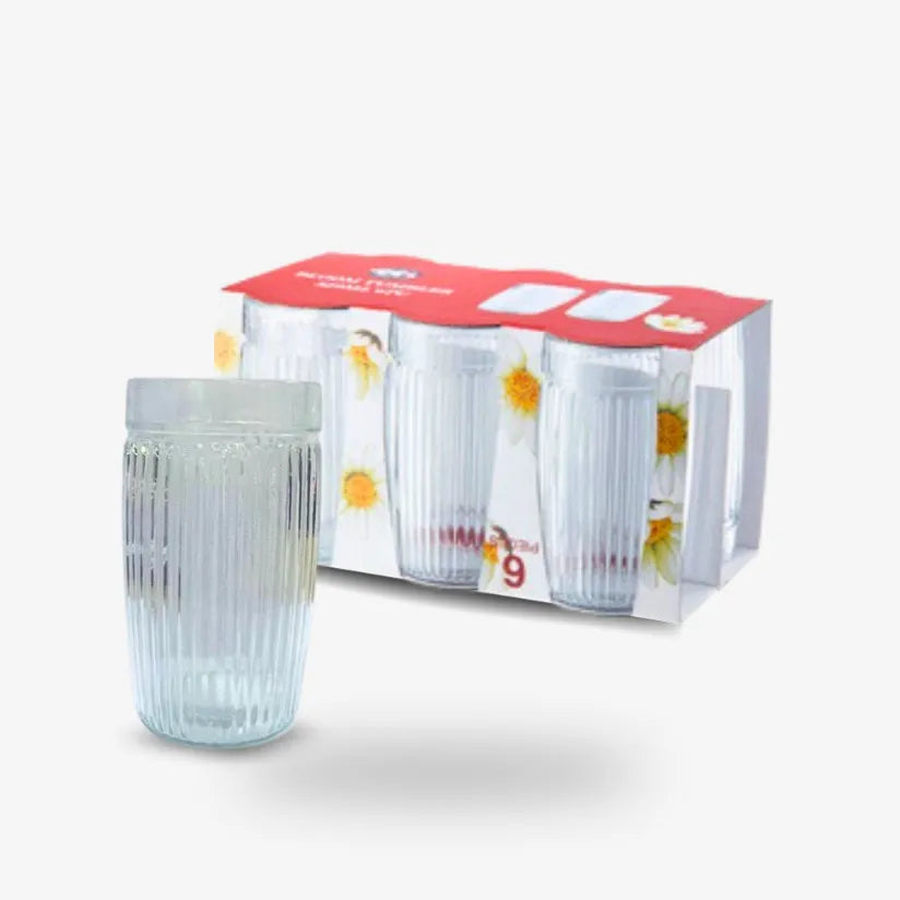 6-Piece Bloom Tumbler Set — 329ml