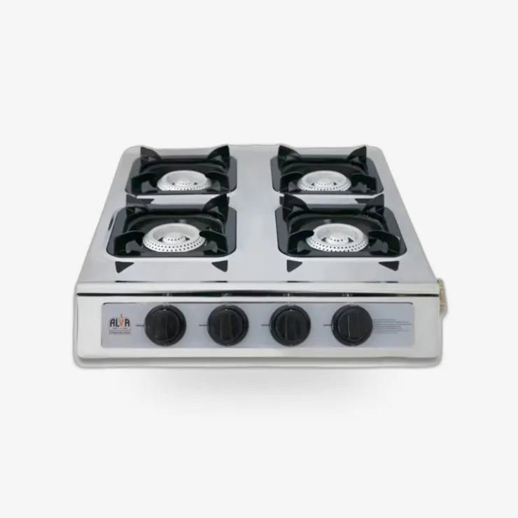 Alva Large Gas Stove — 4 Plate — 25mm