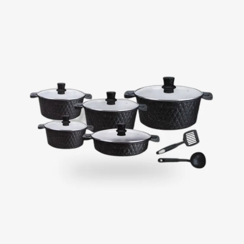 Tissolli Die-Cast Pot Set — 8-Piece