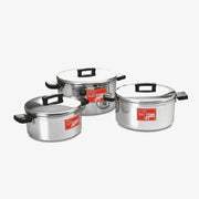 Hart J7 Aluminium Pot Set — 6-Piece