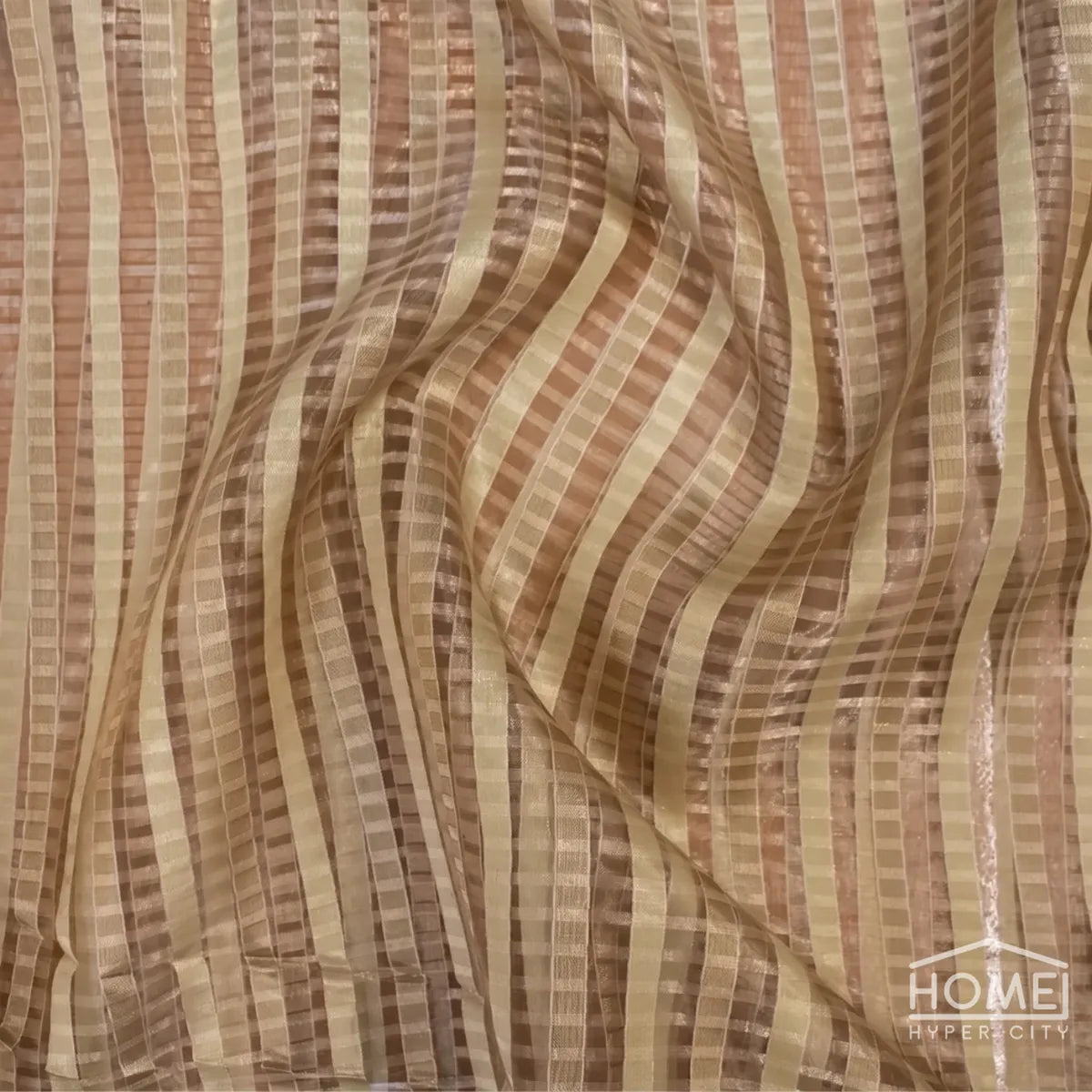 Striped Voile Organza — 280cm Wide