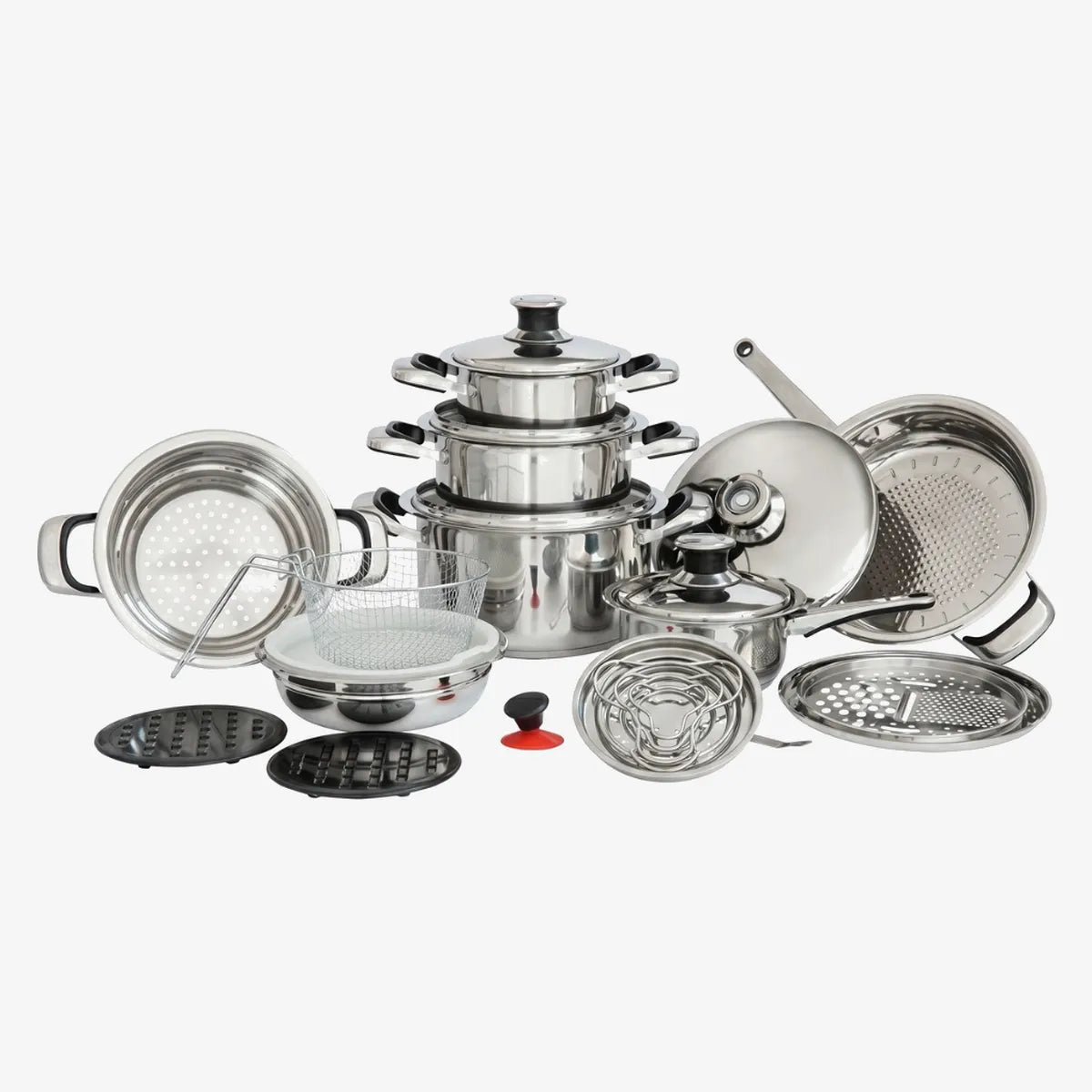 Tissolli Crown Pot Set — 21-Piece