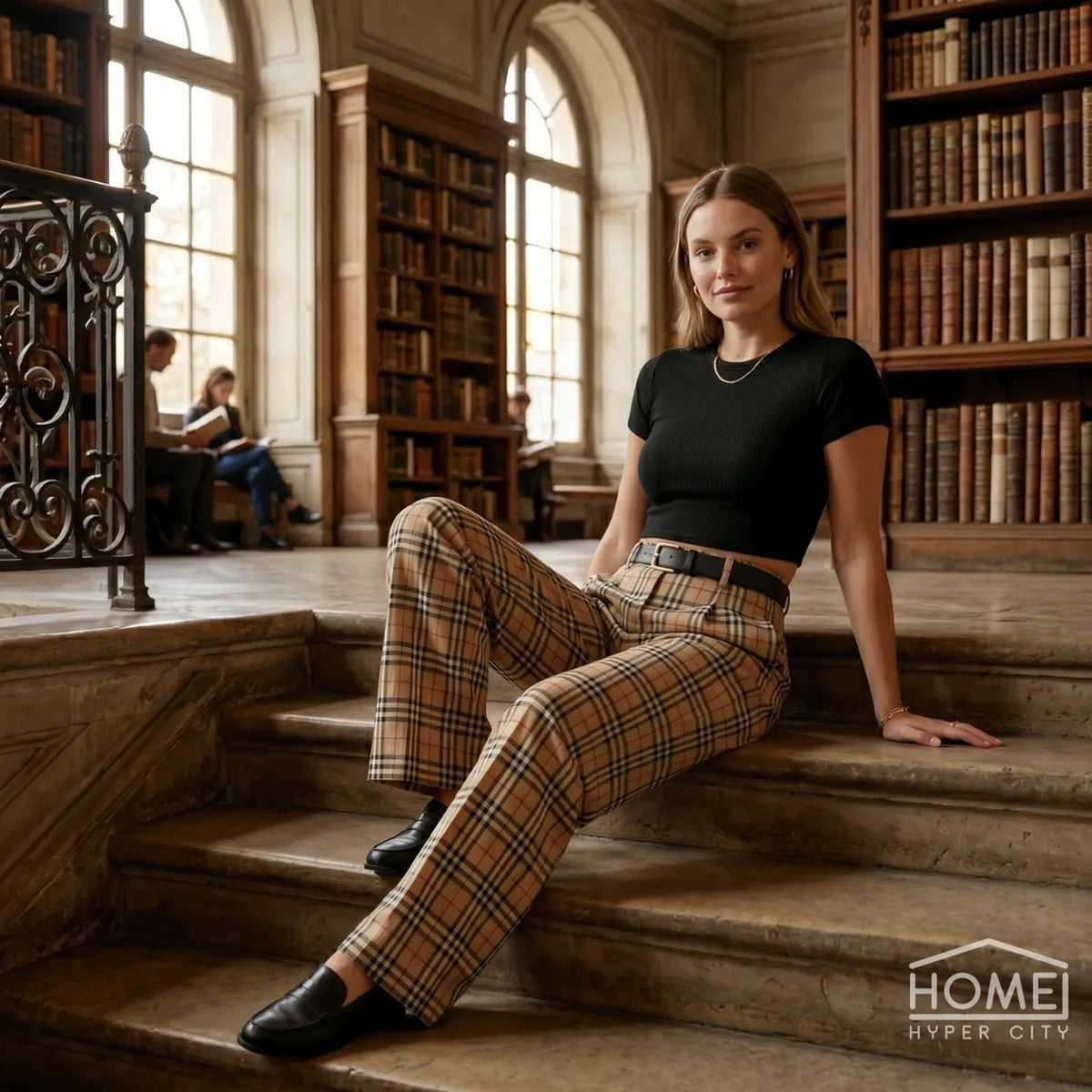 Tartan School Check Fabric — 150cm Wide