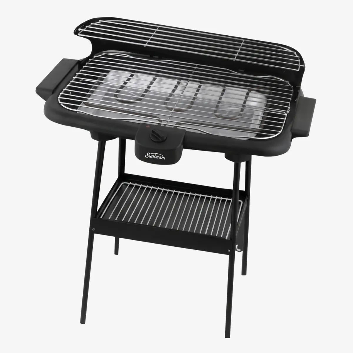 Sunbeam Electric Patio BBQ Health Grill with Stand — 2000W — SHGS-300