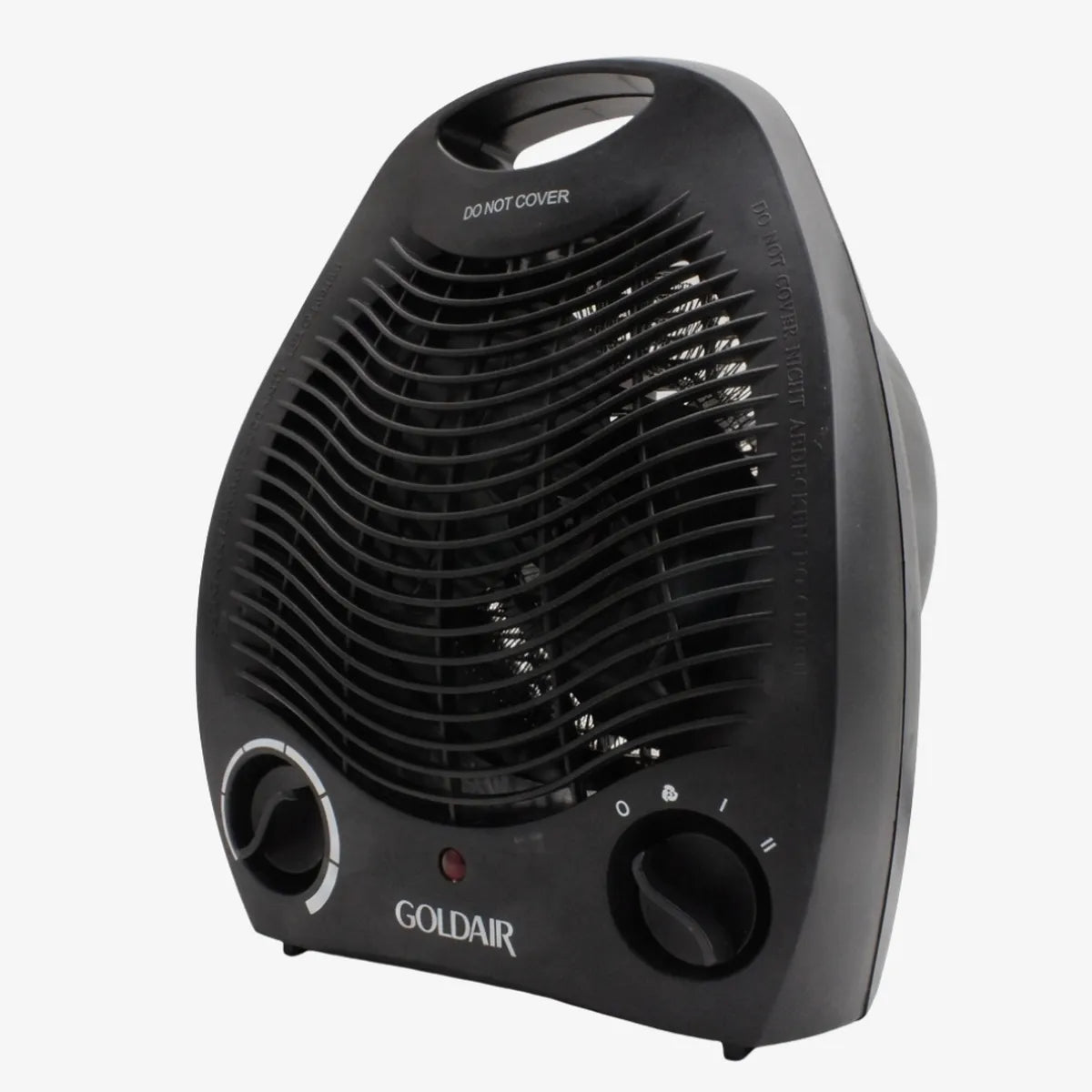 Goldair Upright Fan Heater — 2000W — Black — GFH-2000B