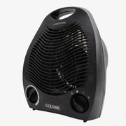 Goldair Upright Fan Heater — 2000W — Black — GFH-2000B