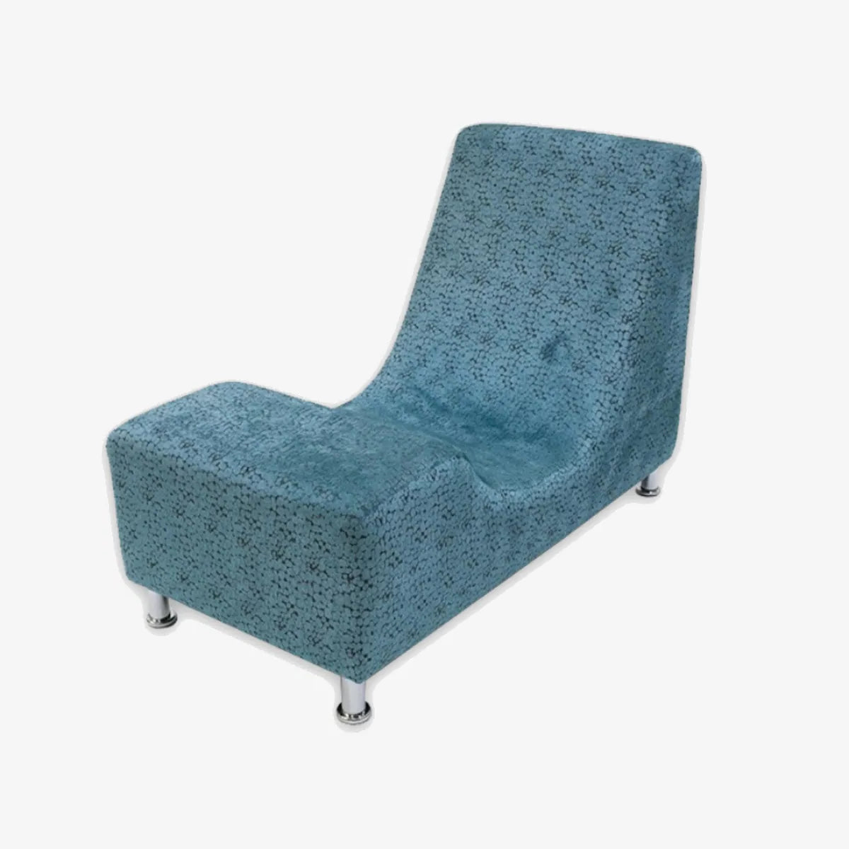 Pebble Ergonomic Wave Lounger — Textured Fabric