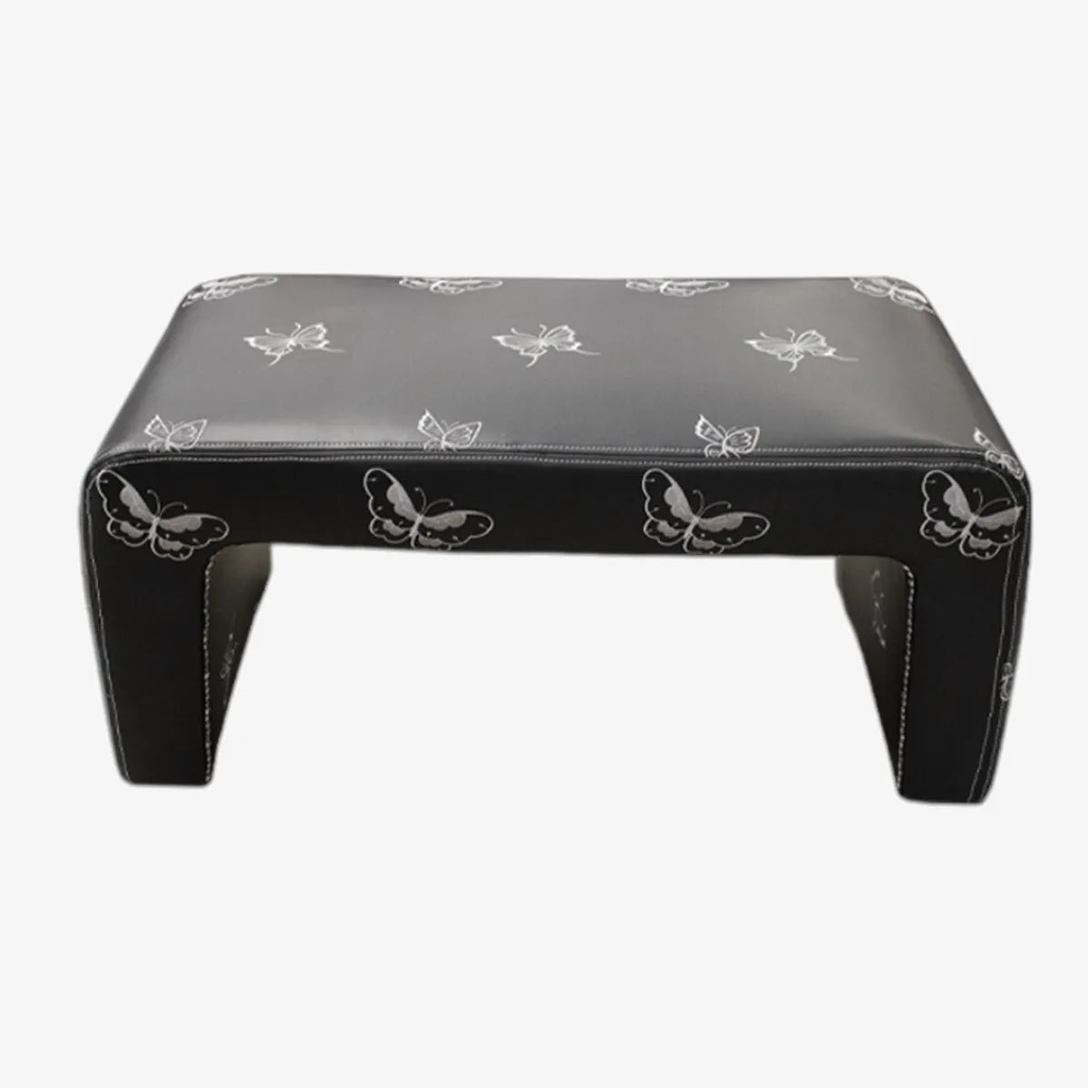 2-Seater Butterfly Ottoman — Upholstered Bench