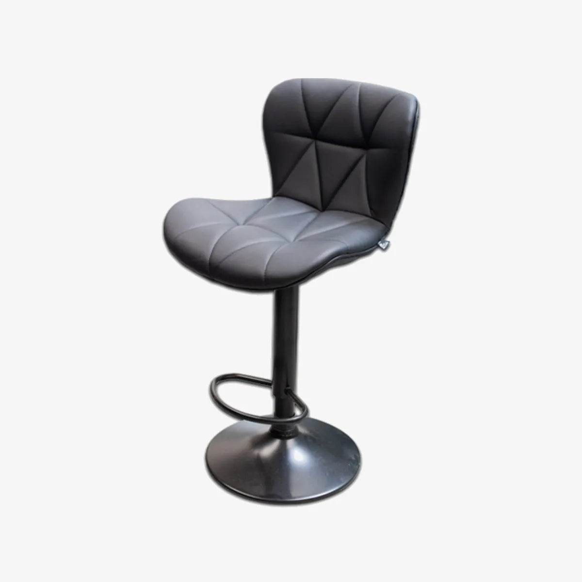Lilly Quilted Barstool — Height Adjustable with Swivel