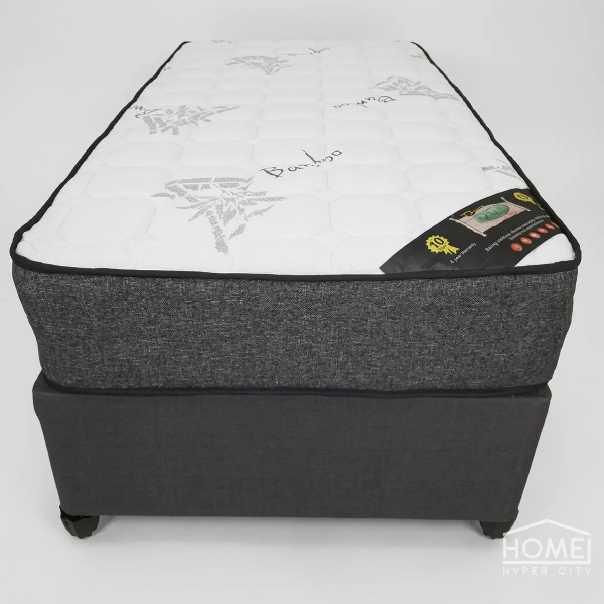 10 Star Bamboo Bed Set — Single