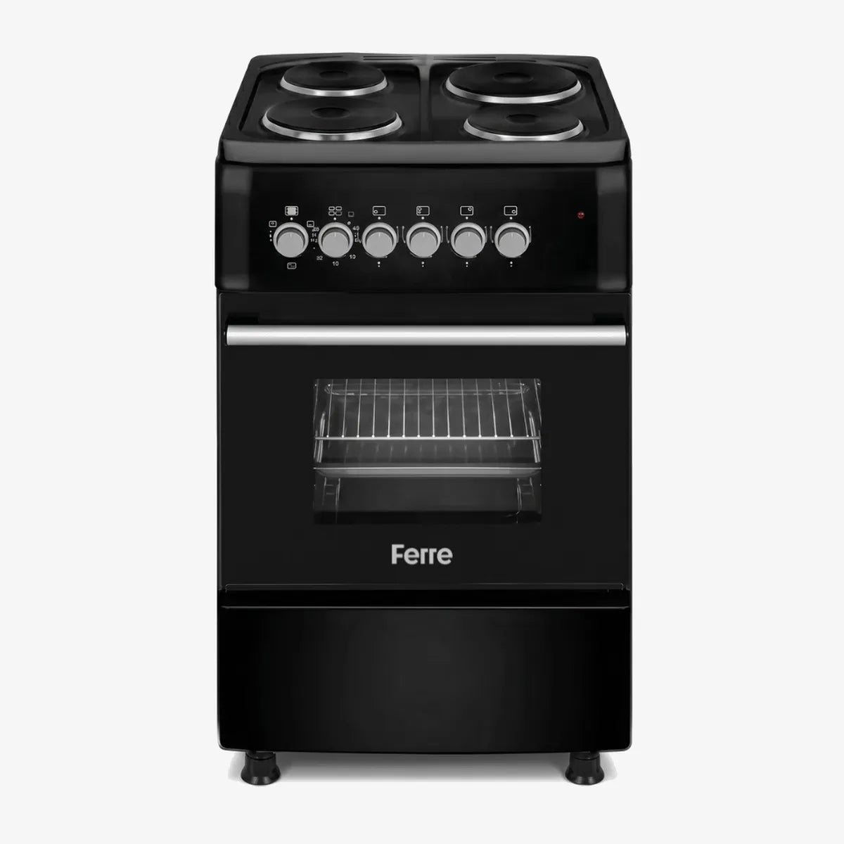 Ferre — 500mm 4 Plate Electric Free Standing Oven — F5C04E3.T.B