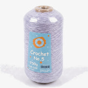 100% Acrylic Crochet Yarn (No.5) — 250g