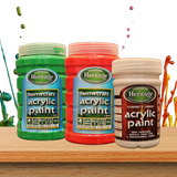 Acrylic Paint - Assorted Colours - 1L / 250ml