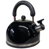 Whistling Stove Top Kettle - 3L - Black / Silver