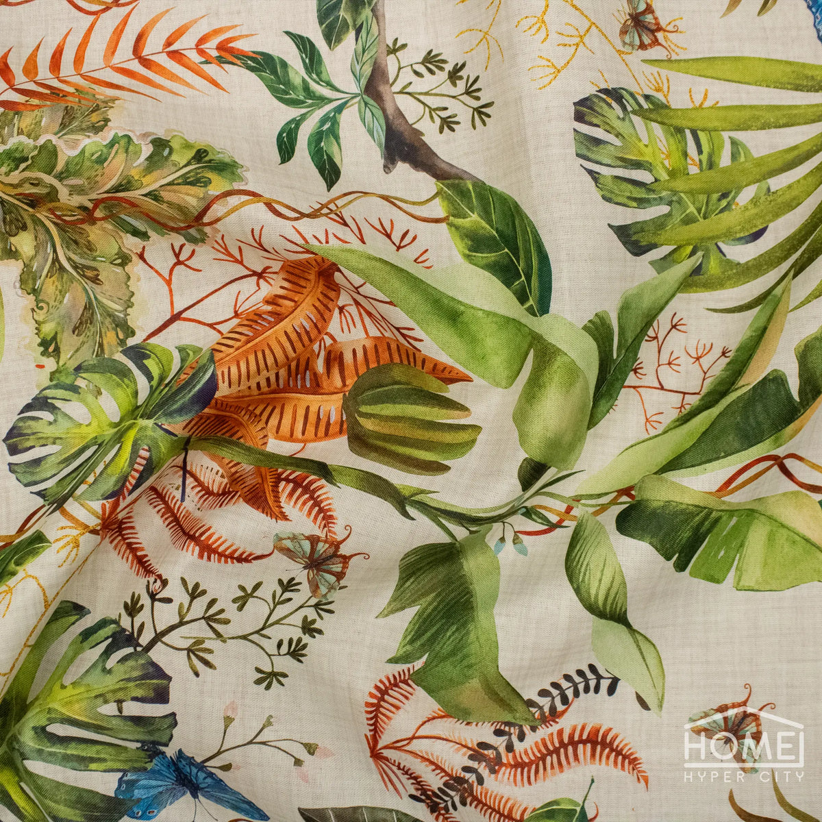 Floral Print Mini Matt Fabric — 150cm Wide