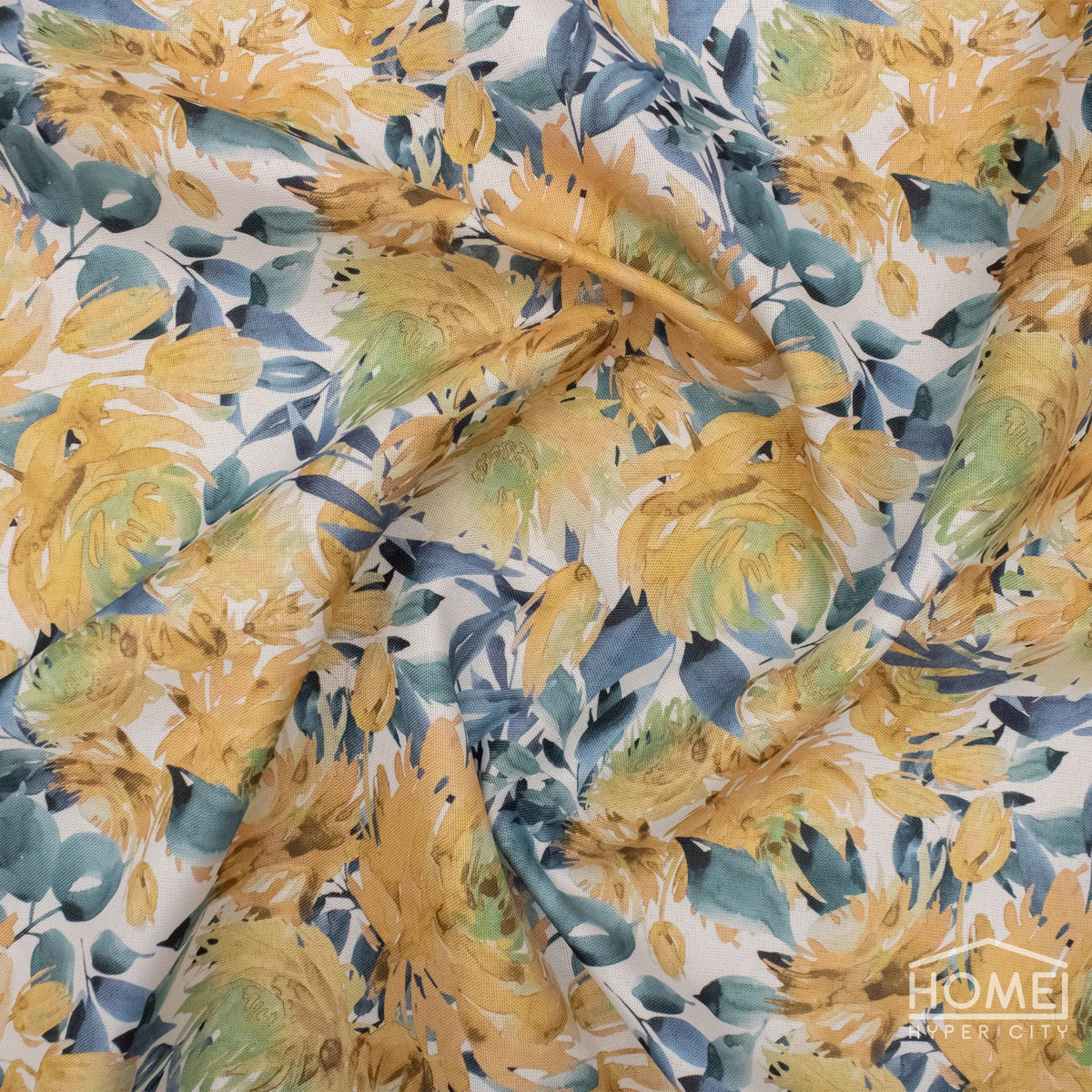 Floral Print Mini Matt Fabric — 150cm Wide