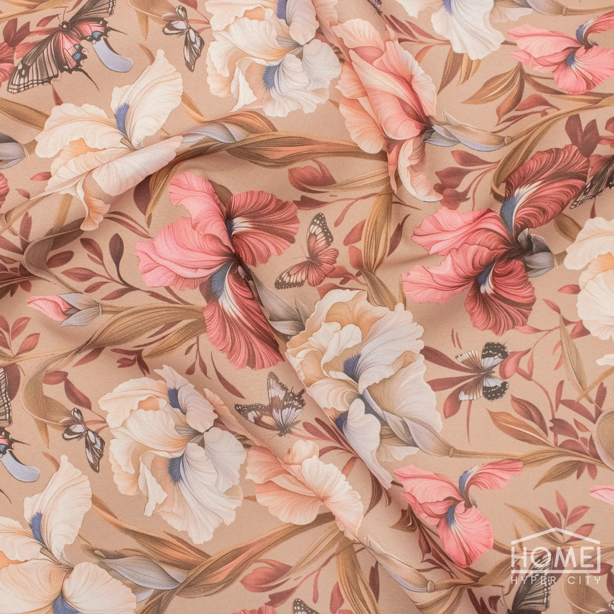 Floral Print Mini Matt Fabric — 150cm Wide