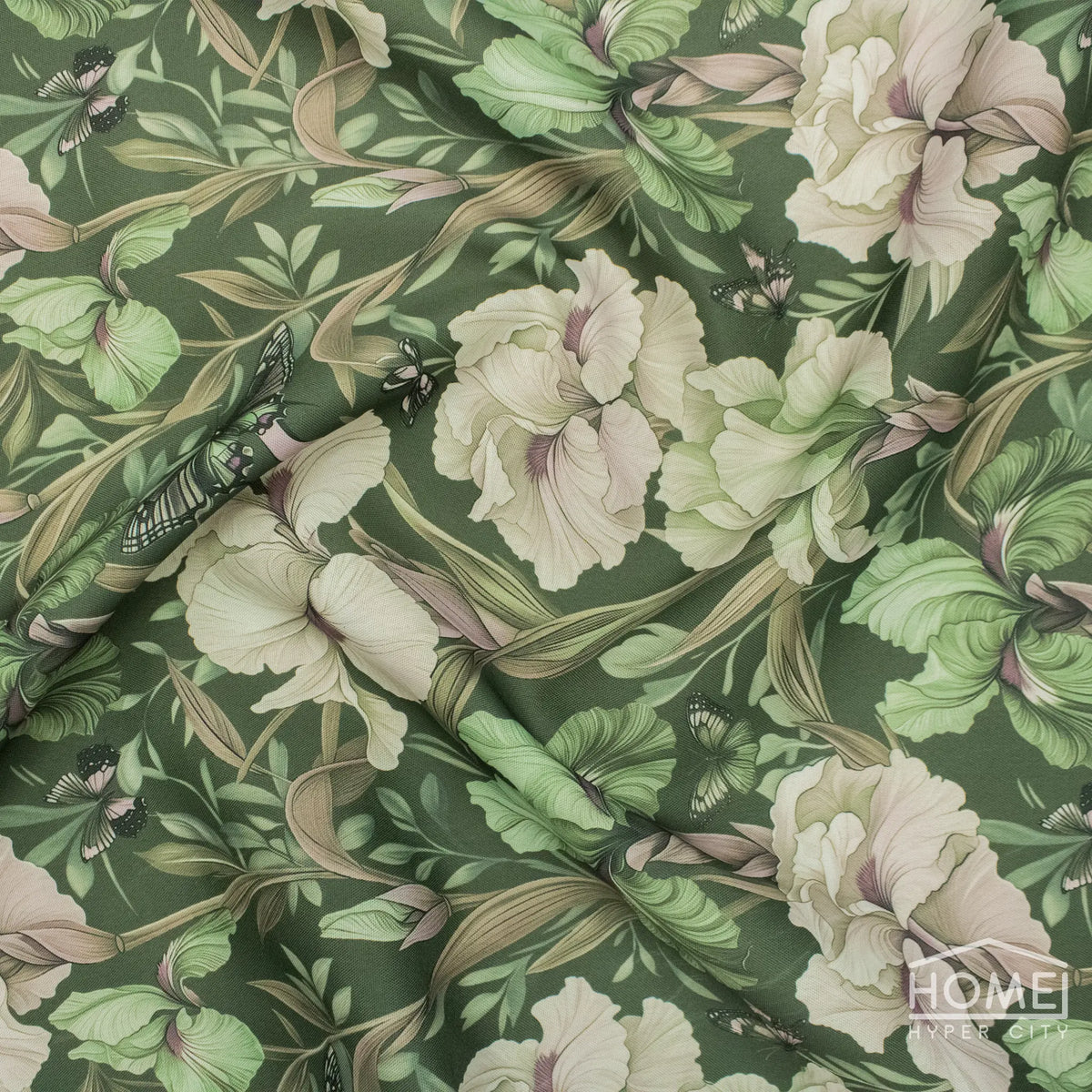 Floral Print Mini Matt Fabric — 150cm Wide