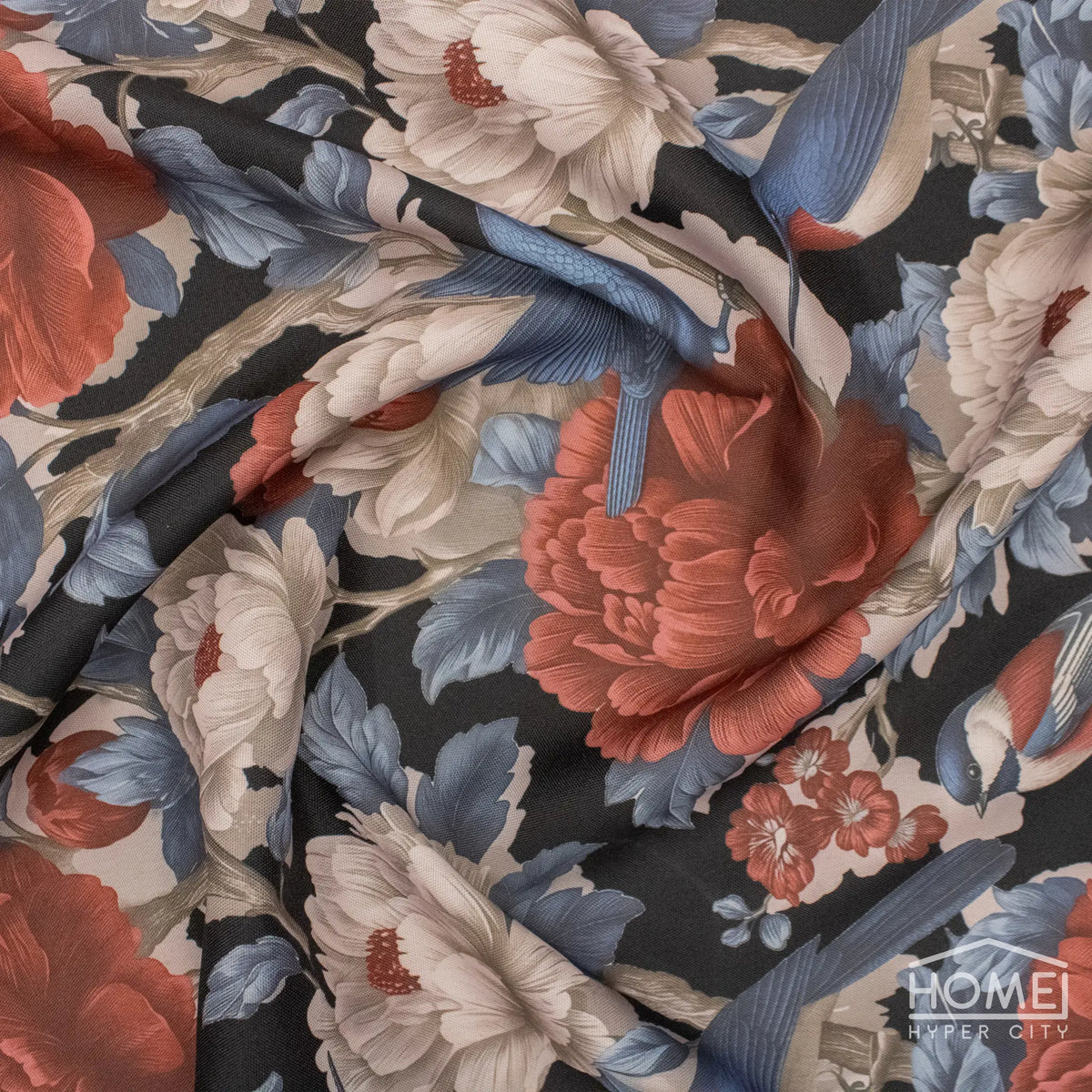 Floral Print Mini Matt Fabric — 150cm Wide