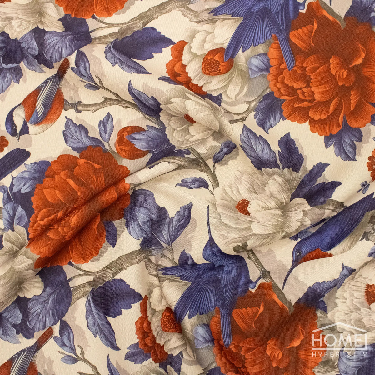 Floral Print Mini Matt Fabric — 150cm Wide