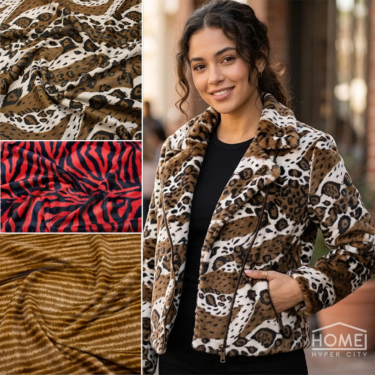 Printed Velboa — 150cm Wide