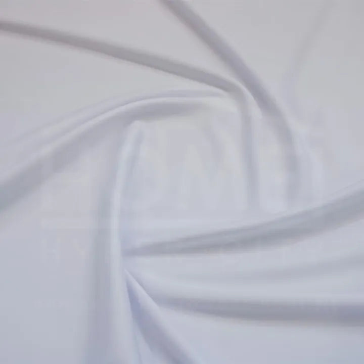 Pro-Lite 100% Polyester Fabric — White — 150cm Wide