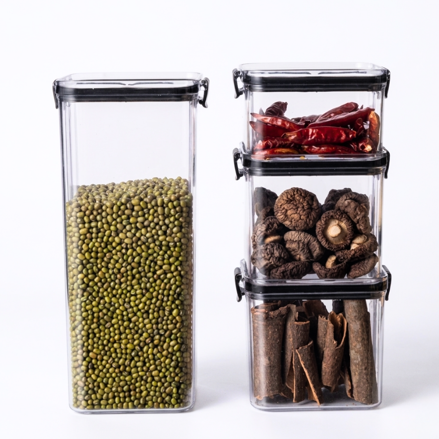 Minhaj Homeware Countertop Storage Set — 4-Piece