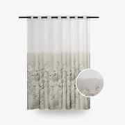 Ready-Made Printed Mystical Voile Curtain — Tape — 5m x 223cm