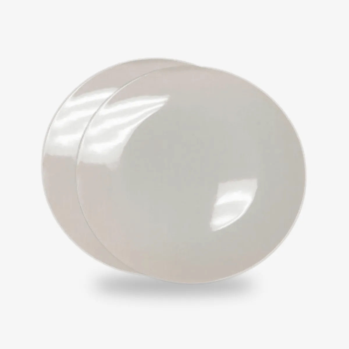 Classic Porcelain Plate — White — 25cm