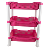 Otima - PVC 3-Tier Multi Rack - Assorted Colours