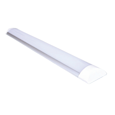 Fluorescent Single Fitting - White - 4Ft