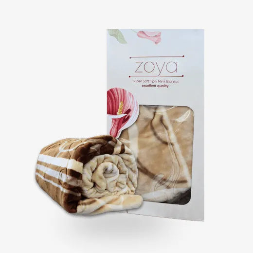 Zoya Faux Mink Blanket — Queen/King