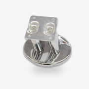 Metal Furniture Leg — Chrome — 50mm