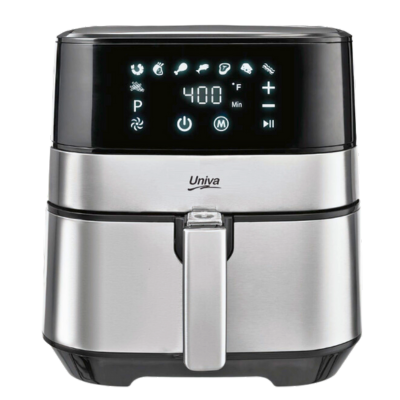 Univa - 5.7L Touch Control Air Fryer S/Steel - UAF570S