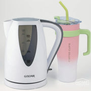 Goldair 1.7L Cordless Electric Kettle & Travel Mug Set